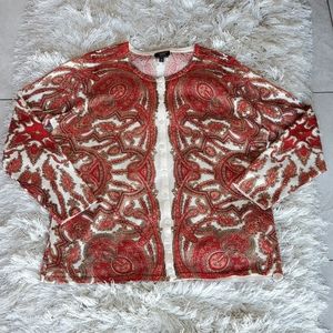 Talbots Women’s Plus Petite 1X Merino Wool Cardigan Sweater.